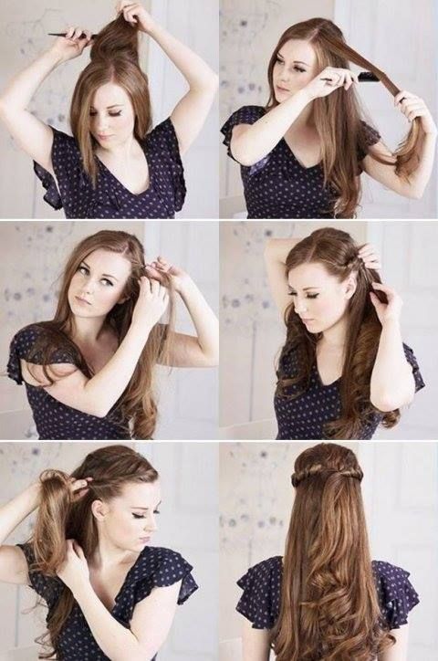 Elegantna raspuštena kosa