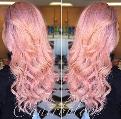 Pastelne pink boje kose