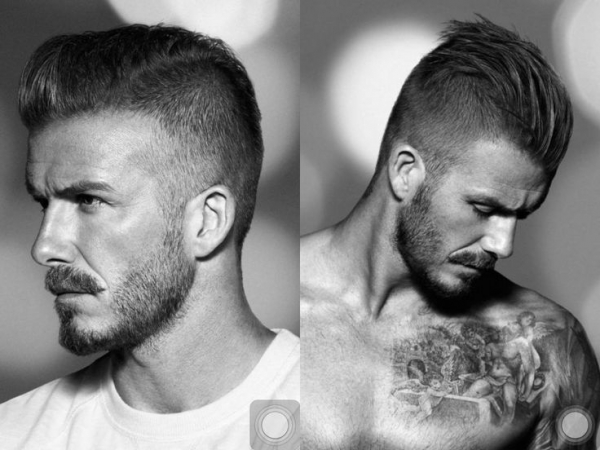 David Beckham - undercut