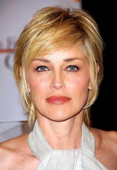 Sharon Stone - glame kratka frizura