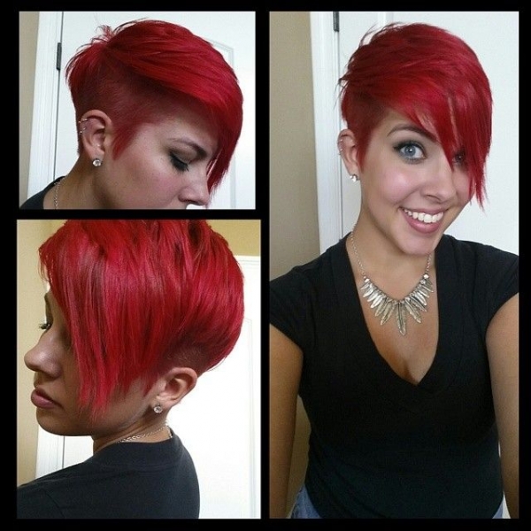 Crveni undercut