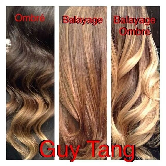 Ombre, balayage i kombinacija