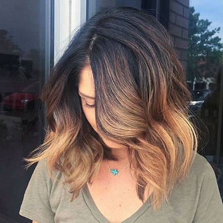 Balayage ili ombre na kratkoj kosi