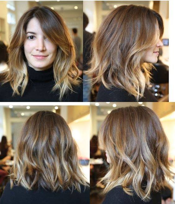 Umjereni balayage